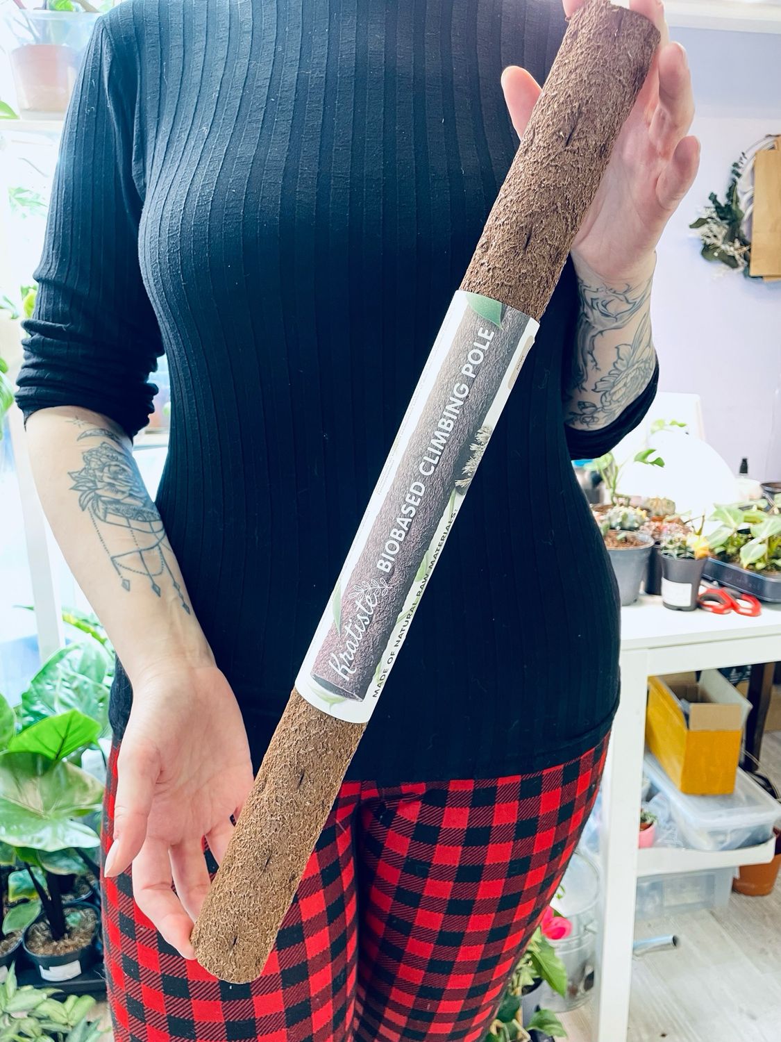 Kratiste prirodni oslonac/ štap za penjanje 50cm