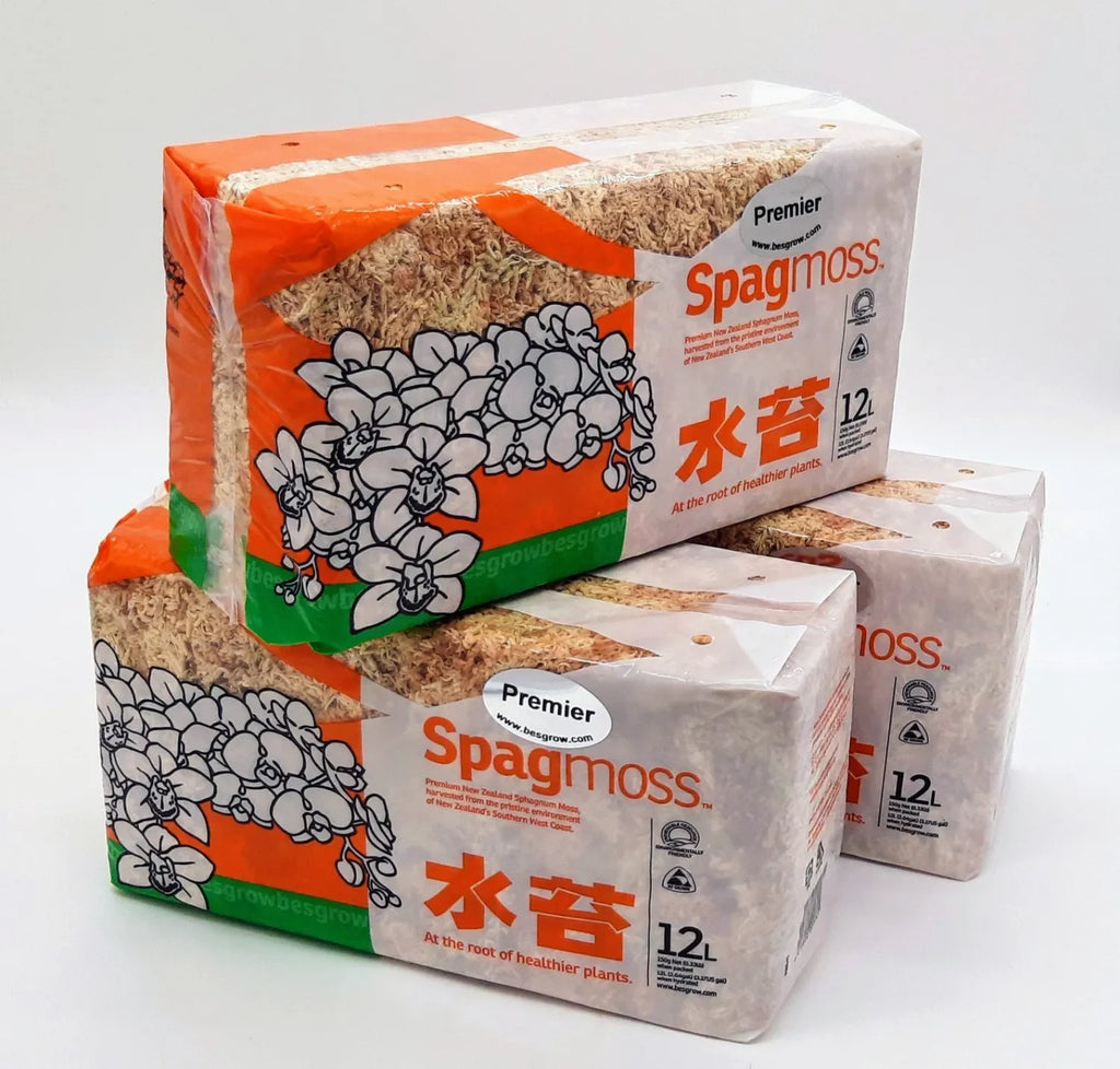 Besgrow Spagmoss 150g (12L) New Zealand Sphagnum Moss - Premium sphagnum moss from New Zealand