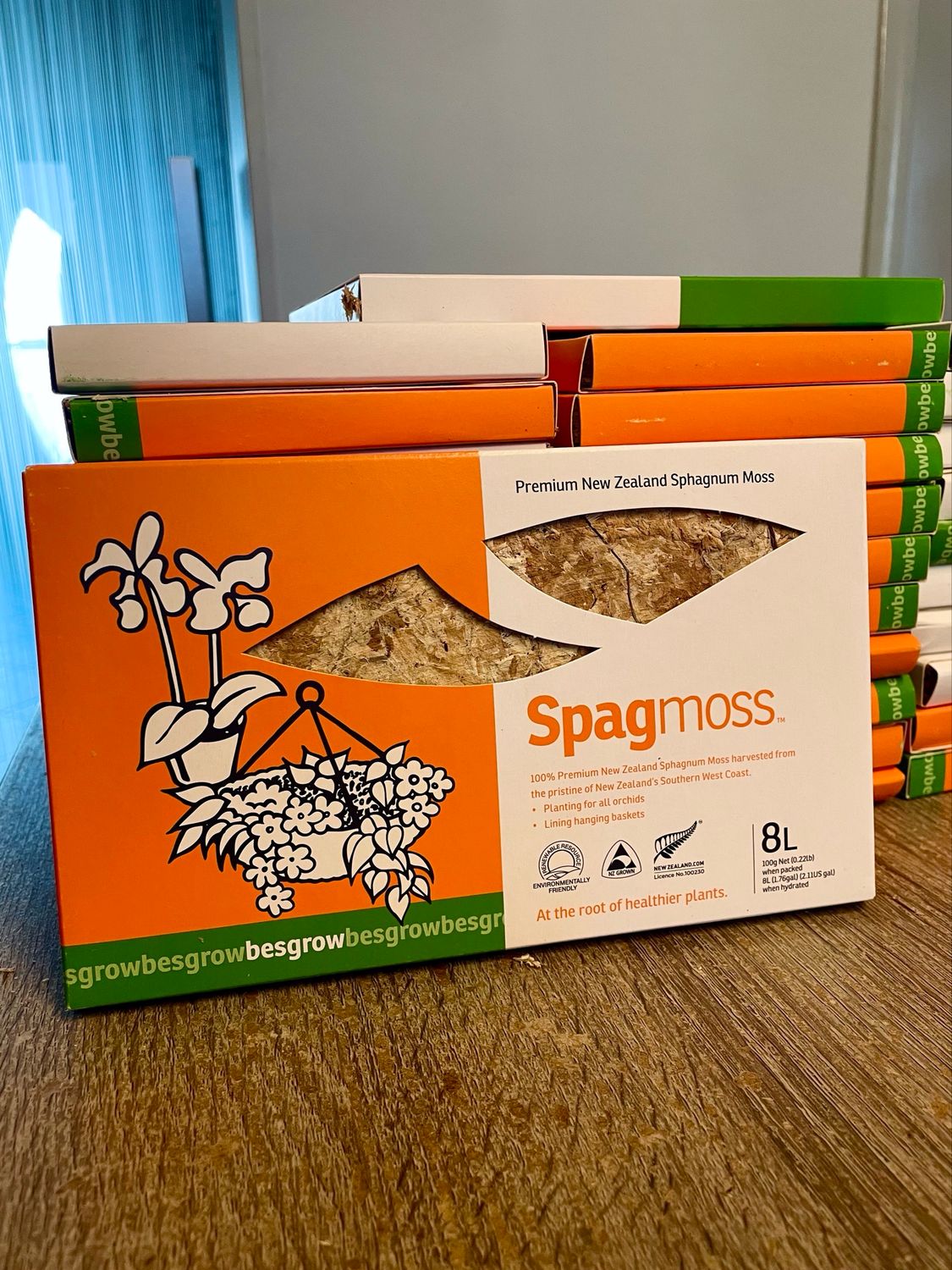 Besgrow Spagmoss 100g (8l) New Zealand Sphagnum Moss- Premium sphagnum mahovina s Novog Zelanda