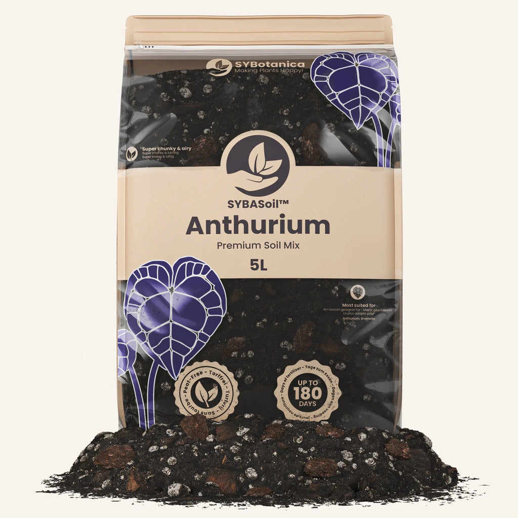 Supstrat SYBASoil Anthurium Mix 5L - Premium mješavina zemlje za Anthuriume